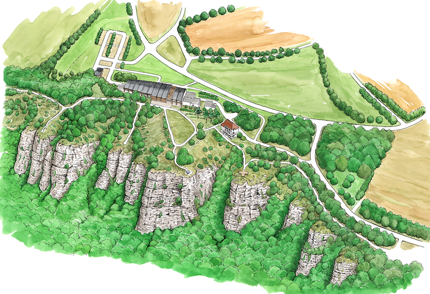 Roche Oëtre détail