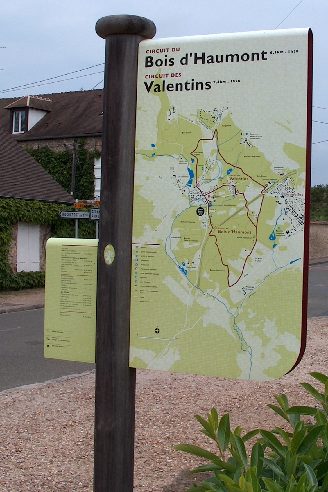 RIS randonnée - PNR Vallée de Chevreuse - EdiCarto - agence de cartographie spécialisée - Tourisme loisirs - Signalétique panneaux RIS