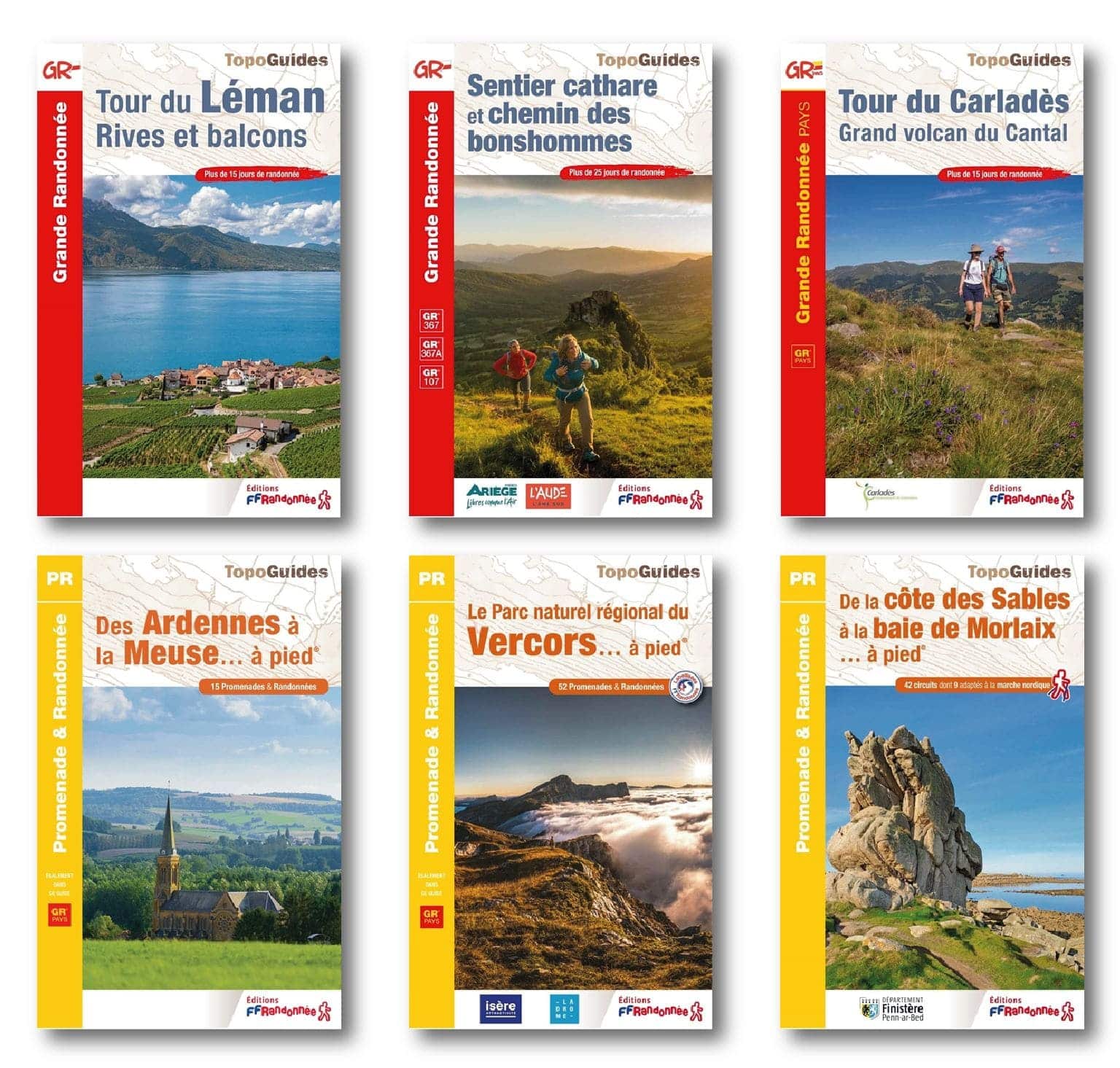 Collection des Topoguides, Fédération Française de Randonnée Pédestre FFRP